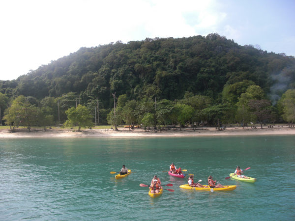 Kayaking in Samui