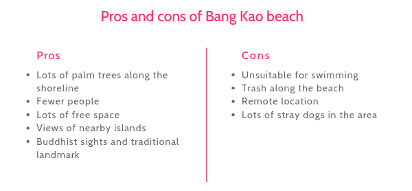 Bang Kao Beach Koh Samui
