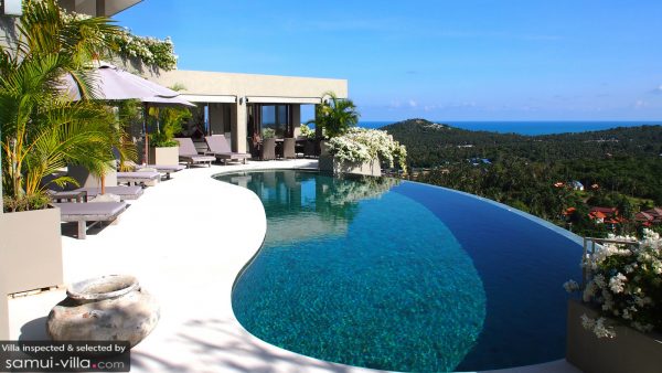 Koh Samui pool villa with views