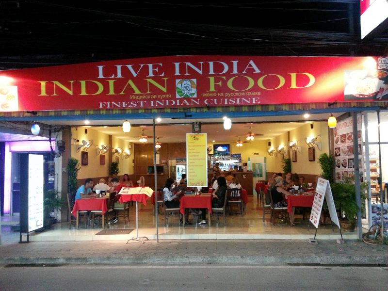 Live inida restaurant is the place to go for halal food in Samui.