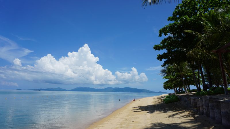 Beautiful and serene beach in Koh Samui